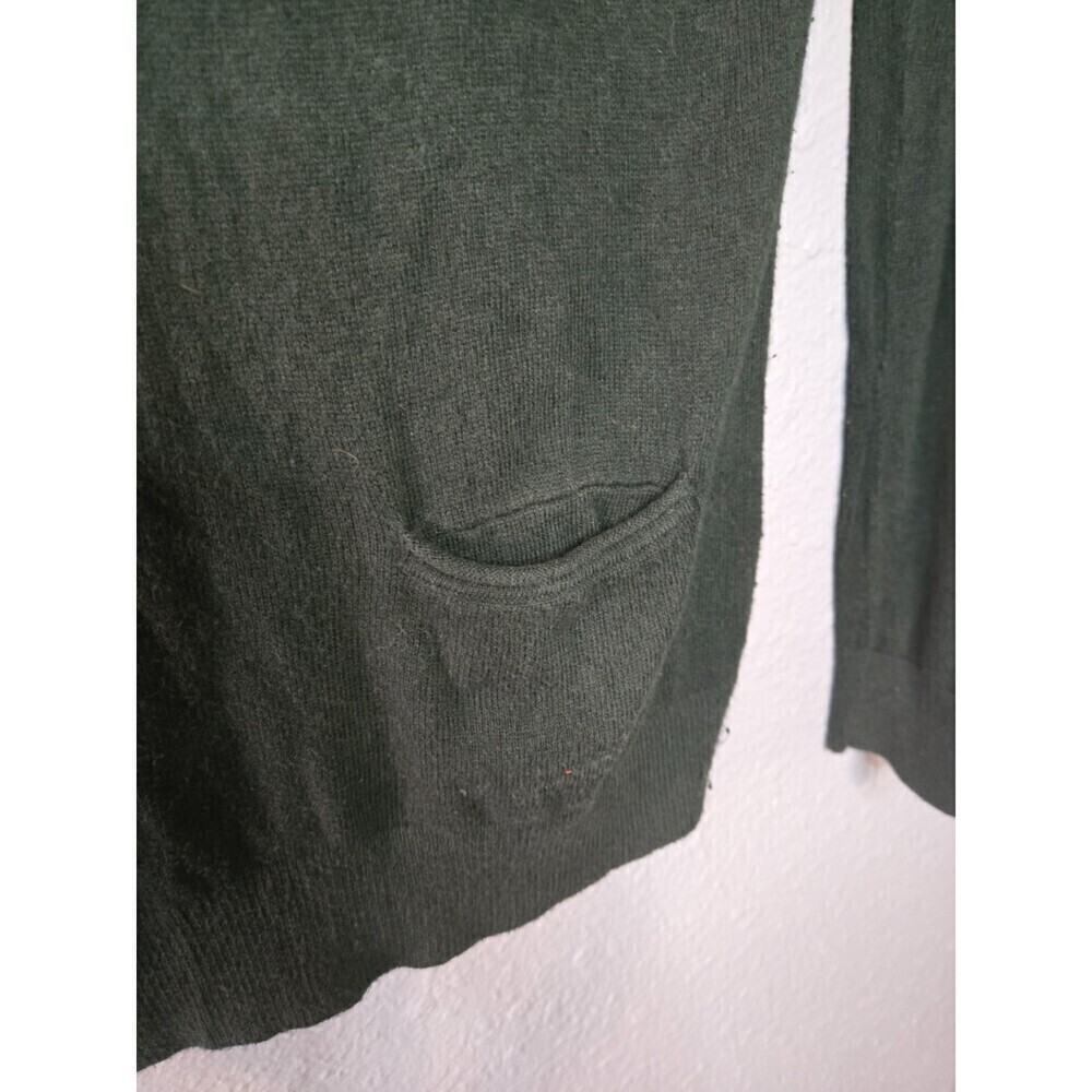 Banana Republic Women's Dark Green Cotton Blend Sweater Size XS - Picture 4 of 6